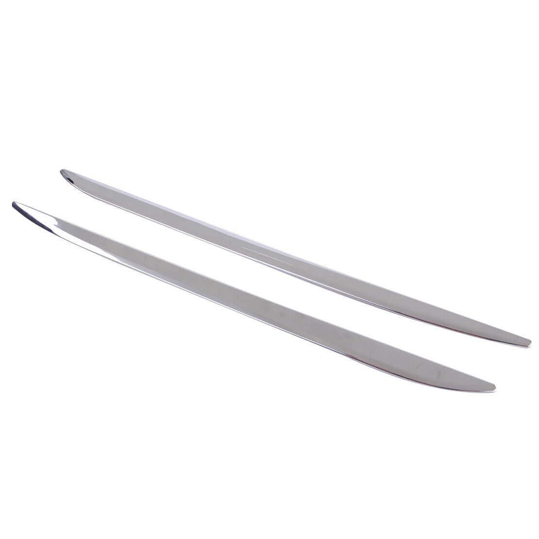 2x Chrome Plated Rear Bar Side Trim Cover fit for Mercedes Benz E Sport Decor An