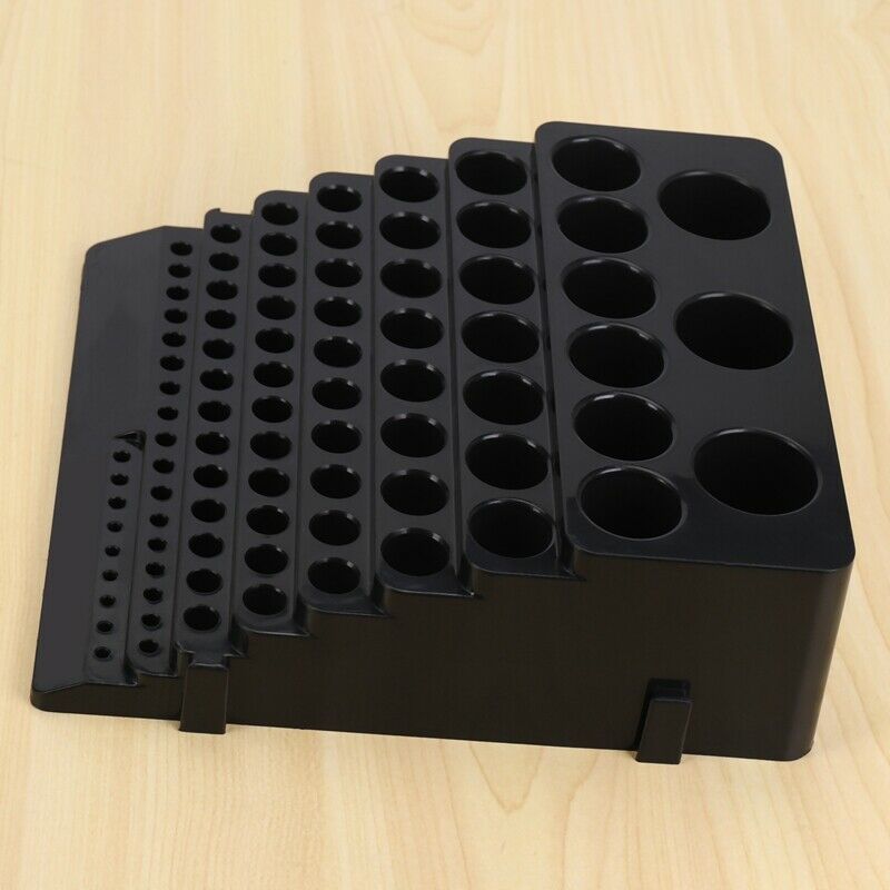 Drill Bit Storage Box Milling Cutter Saving Space Drill Finishing Holder OrganI7
