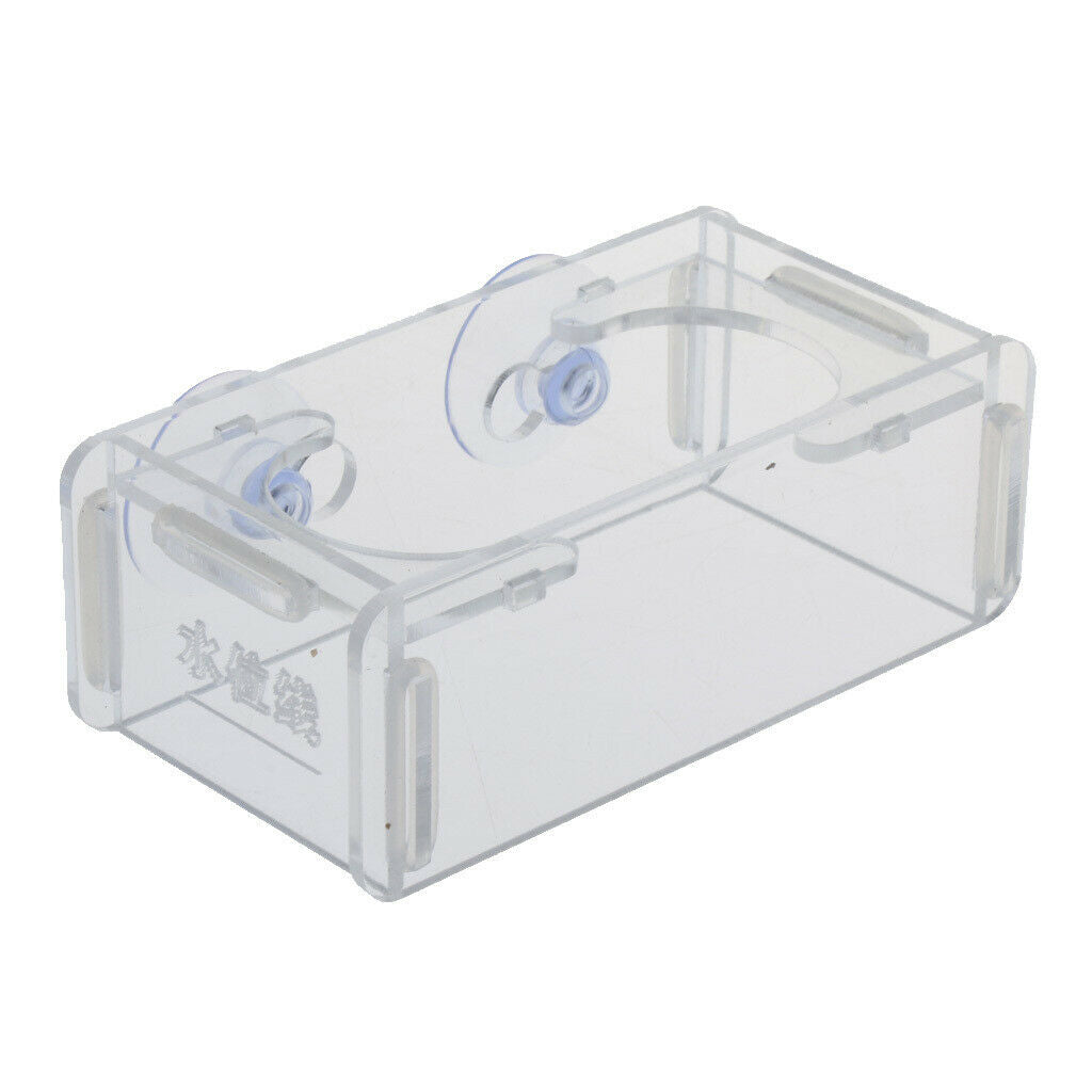 Aquarium Fish Tank Food Feeder Adjustable Fish Feeding Tank