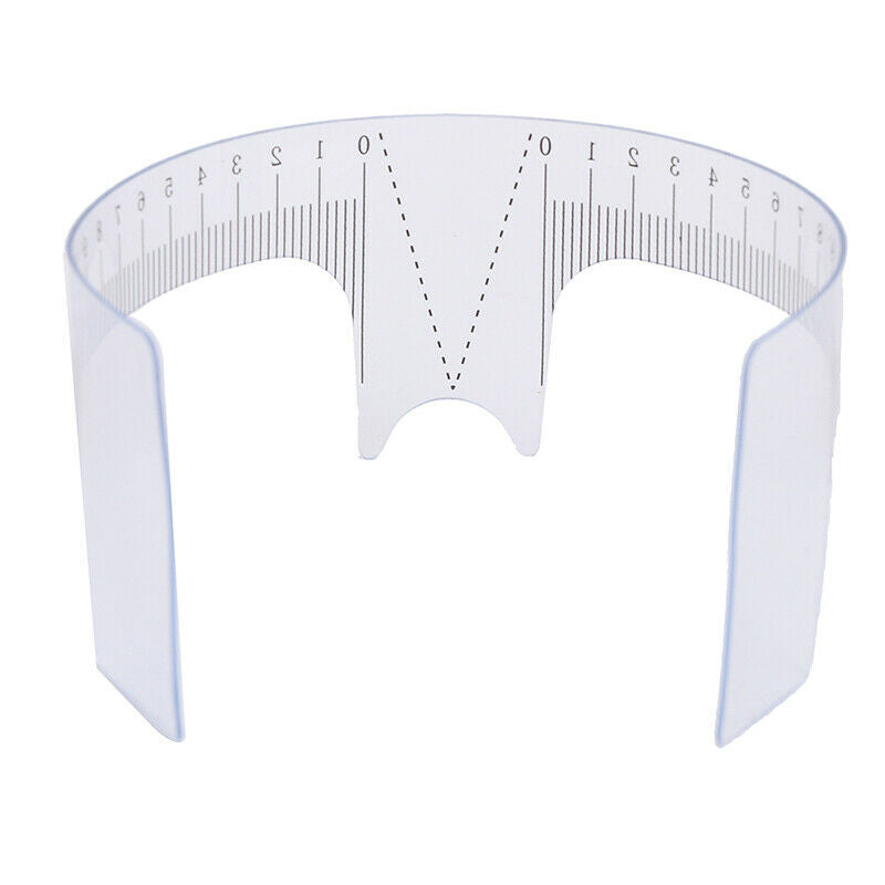 4pcs Reusable Permanent Eyebrow Ruler Tattoo Stencil Brow Grooming Measure ToSJ