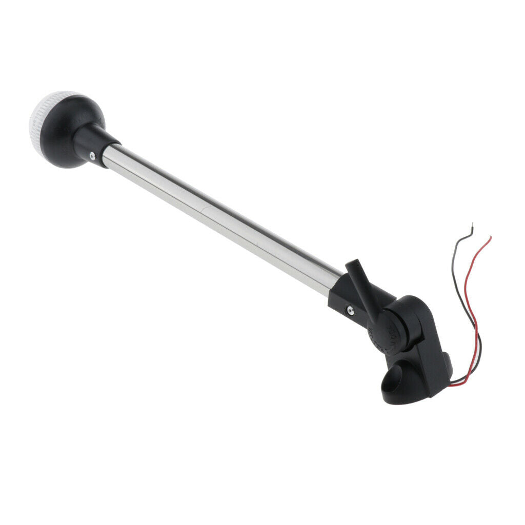 396mm/16" Marine ALL Round LED Navigation Stern Lights 12 V White Pole Lamp