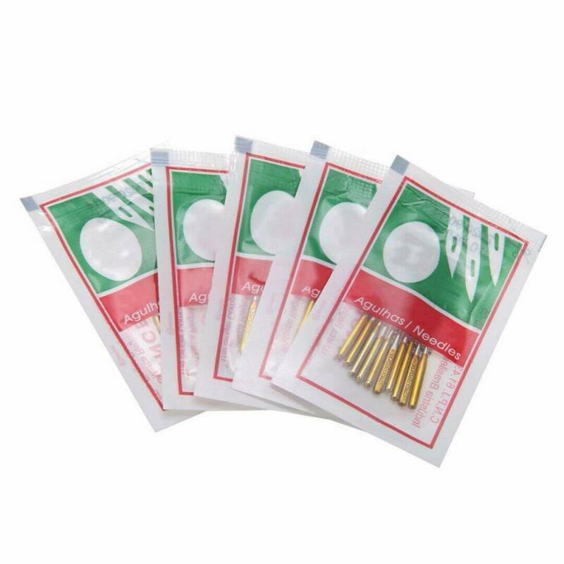 50 Needles For Singer Sewing Machine Needles, Mixed size #9,14, 16,18 Home New