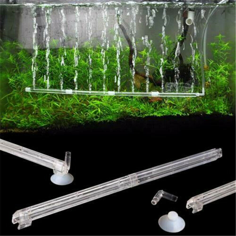 61cm Bubble Tube Air Stone Oxygen Aeration Pump Aquarium Fish Tank Accessory US
