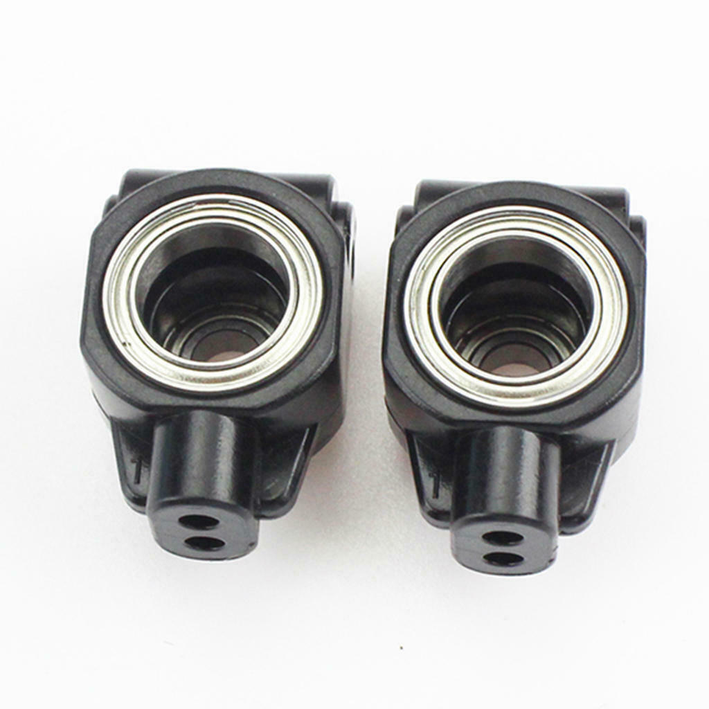 2x 1:10 Scale RC Rear Steering Hub Carrier Knuckle for Wltoys 104001 Car