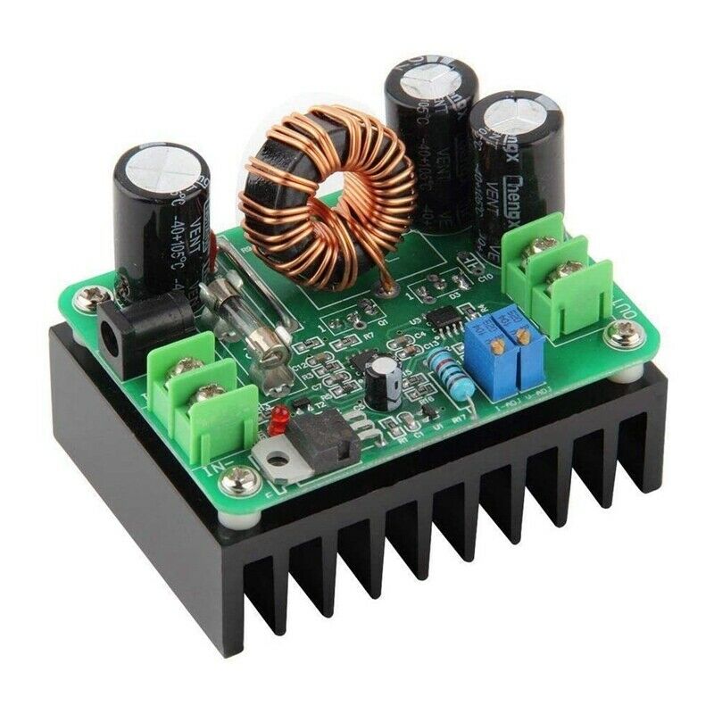 600W High Power DC to DC Boost Converter DC 12-60V to 12-80V Boost Module BoarD1
