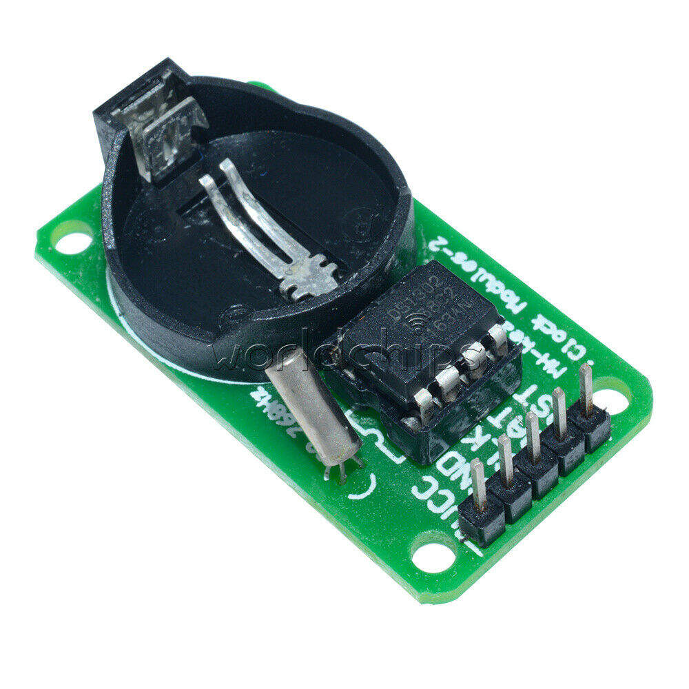 2PCS DS1302 RTC Real Time Clock Module For Arduino AVR ARM SMD Replace DS1307