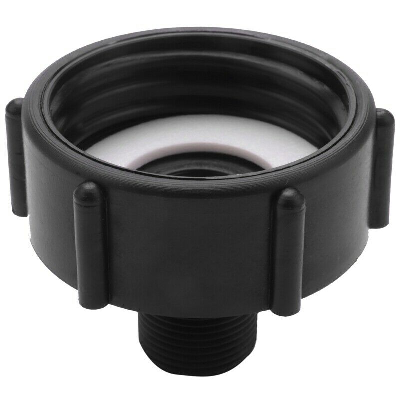 1Pcs 1000L Ibc Water Tank Garden Hose Adapter Fitting 60Mm Adaptor 0.75 GardenP9