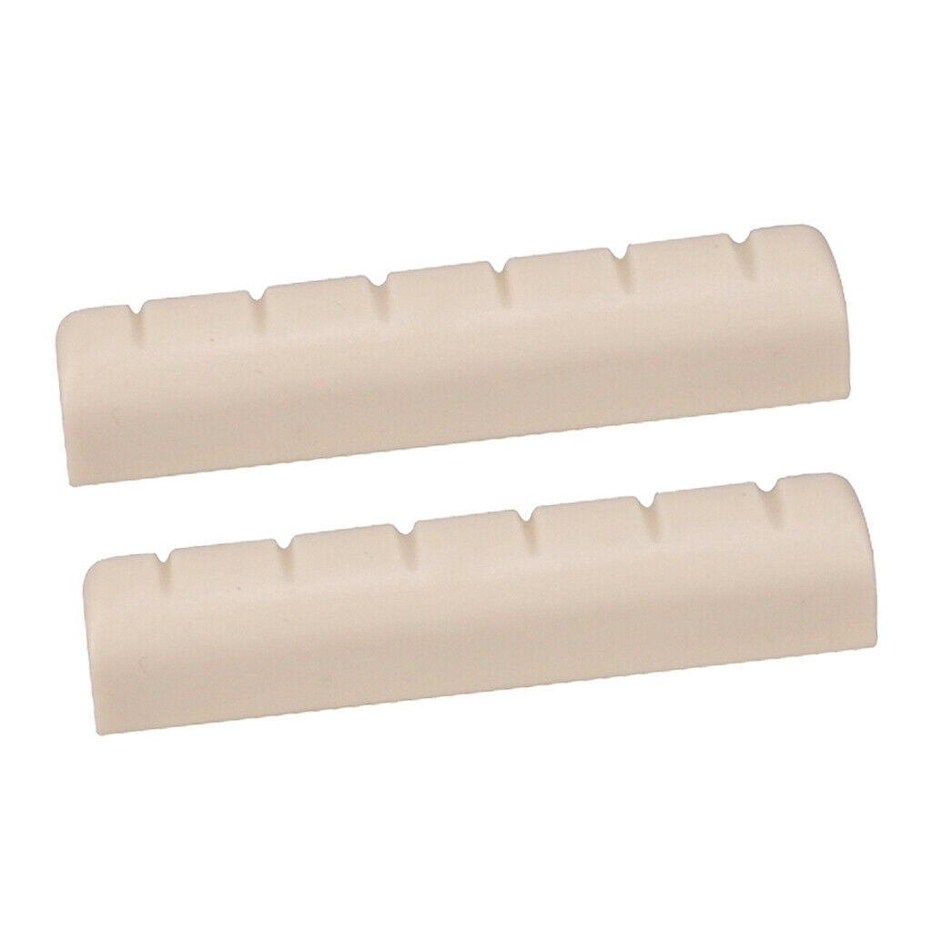 2 Pieces Slotted Nut For Classical Guitar Replacement Accessories