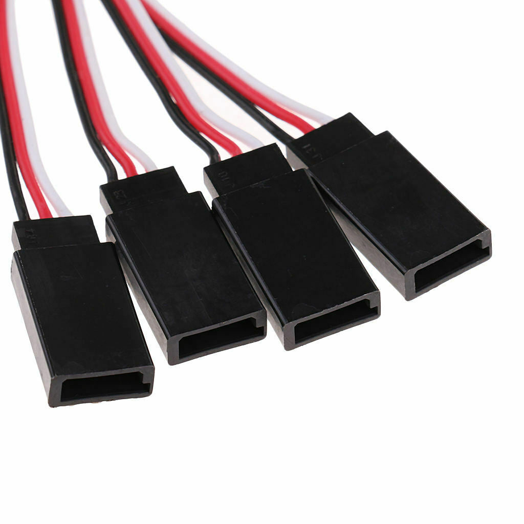 3 Way & 4 Way Servo Extension Y Spilitter Cable for JR Futaba RC Parts
