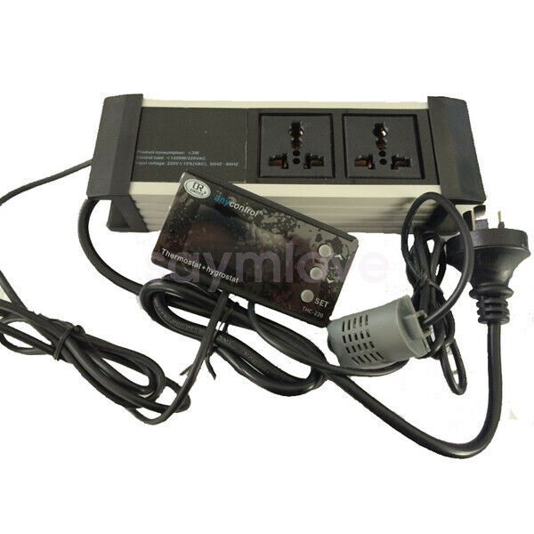 Digital Temperature Humidity Controller Thermostat Aquarium Fish tank Reptile