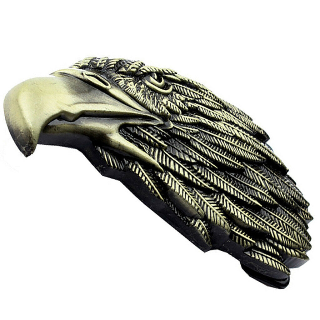 2x Big Cool Frenzy Eagle Head Shaped Belt Buckle for West Cowboy