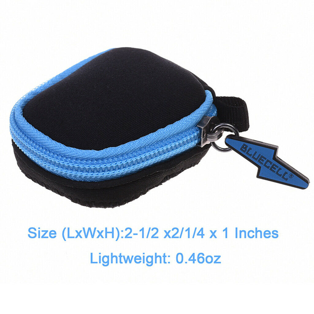 Ultra-Lightweight Anti-Scratch Neoprene Earphone Case Bag Pouch for