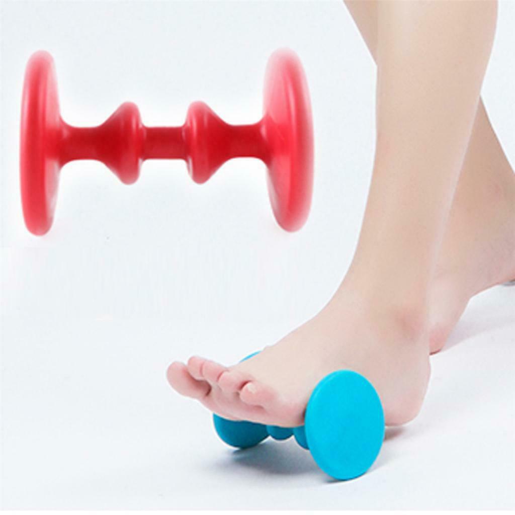 Durable 2Pcs Foot Massager Roller Relief Stress Massage Tool For Home/Salon