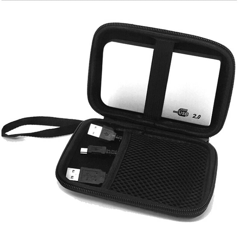 2.5 inch external hard disk drive case carry pouch storage bag shockproof cas FG