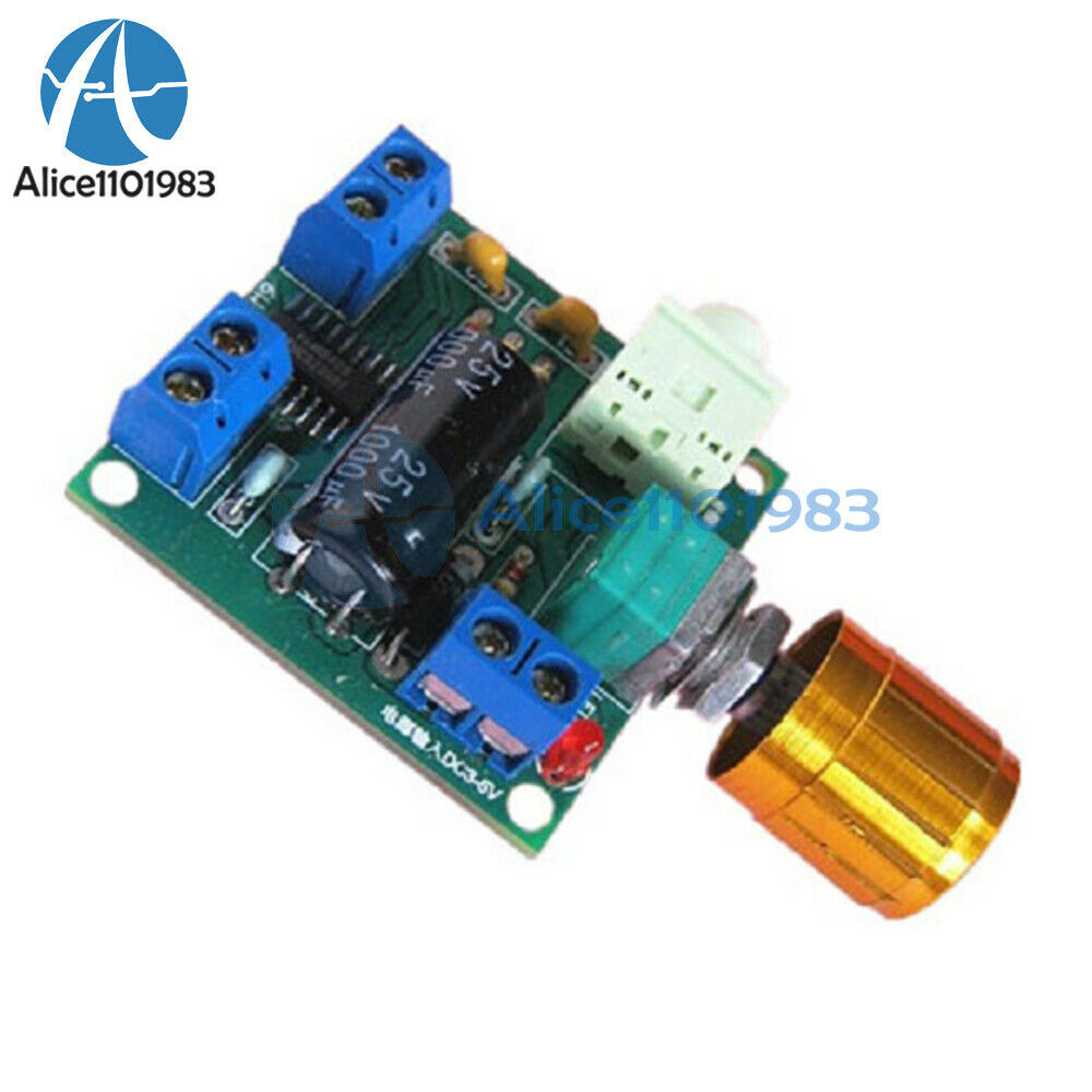 5PCS PAM8406 Digital Class D Stereo Audio Amplifier Board 2 Channel 6W+6W AMP