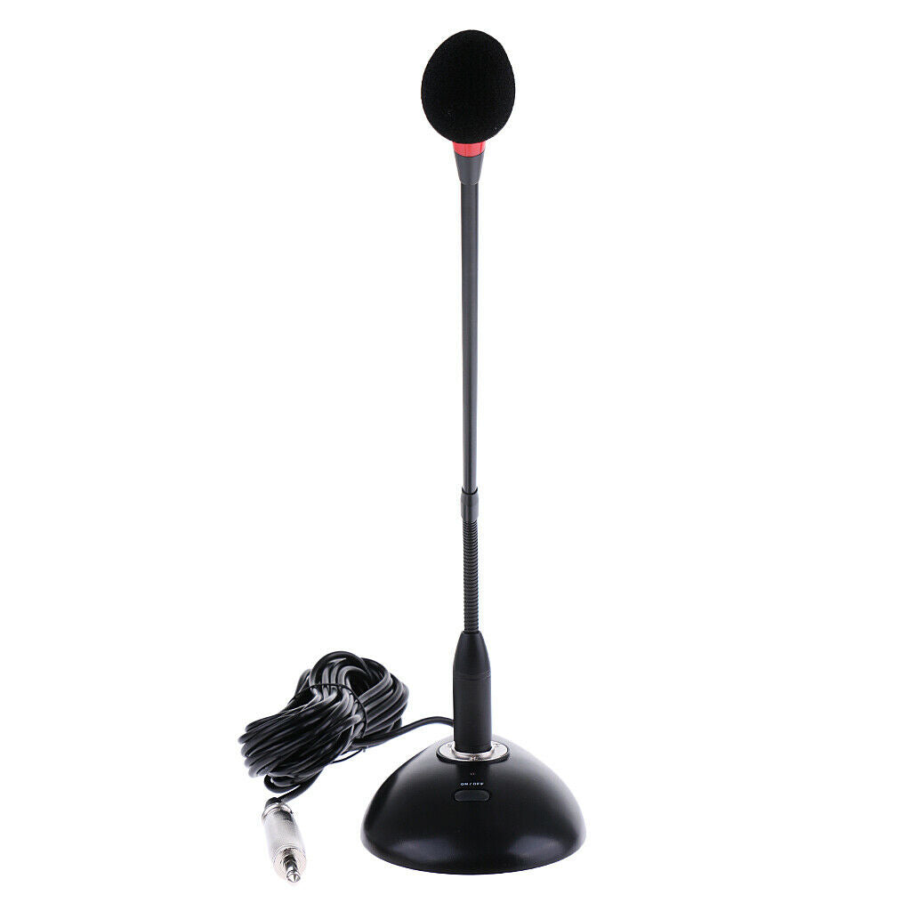 Professional  Gooseneck Condenser Microphone Desk Top Standing Mic