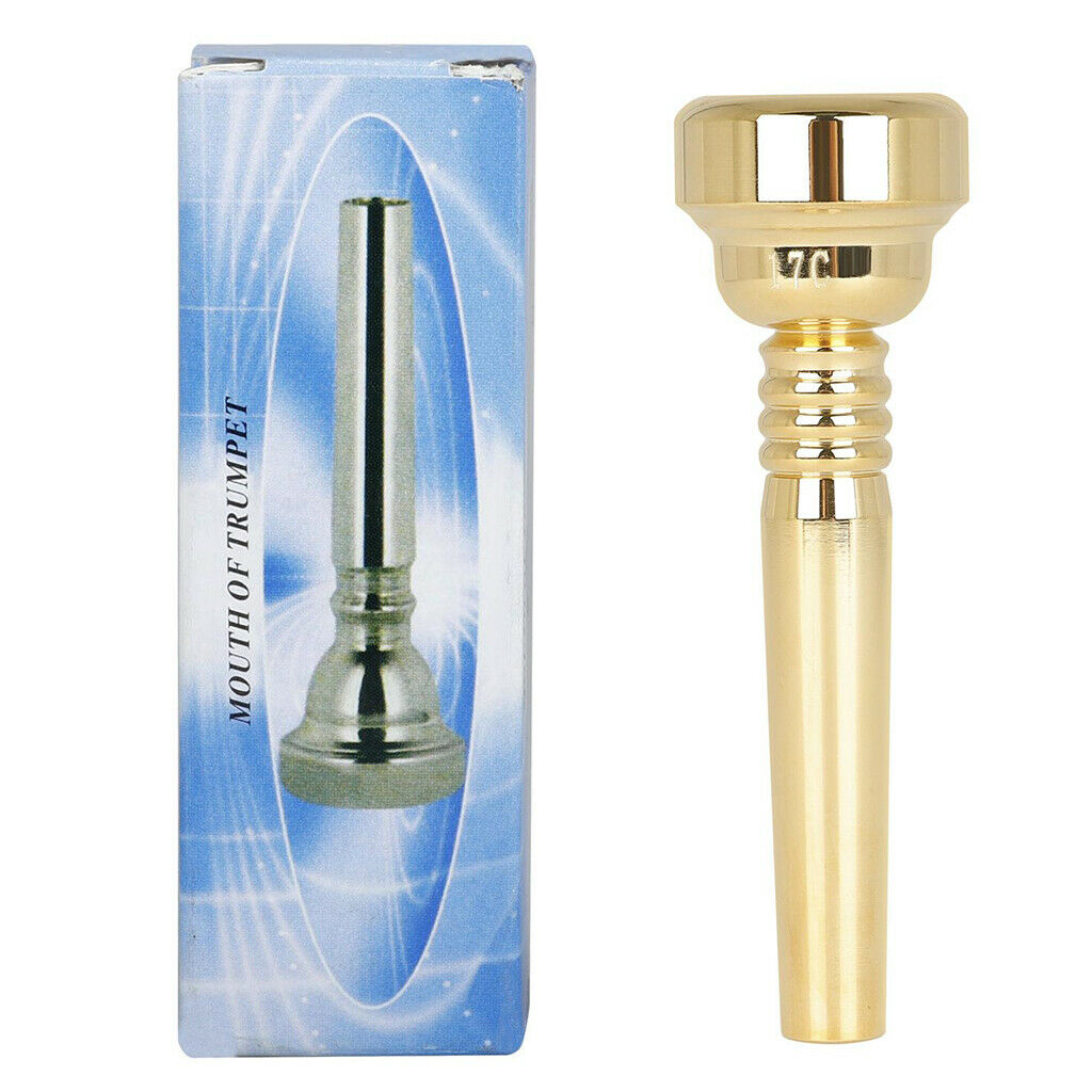 Golden Trumpet Mouthpiece, 17CBrass Mouthpiece for Trumpet Parts