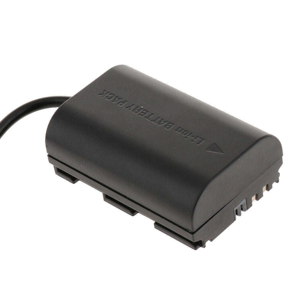 D-Tap to LP-E6 Fully Decoded Dummy Battery Adapter DC Coupler DR-E6 for Canon