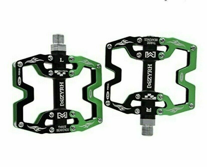 1Pair Flat 9/16" Pedals Cycling MTB BMX Bike Bicycle Bearing Platform Pedal s