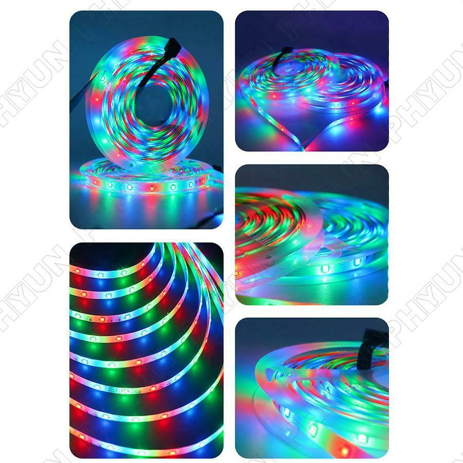 5M LED Strip Lights RGB Bar Light Kit Fit Home TV Backlight Lamp Ambient Light
