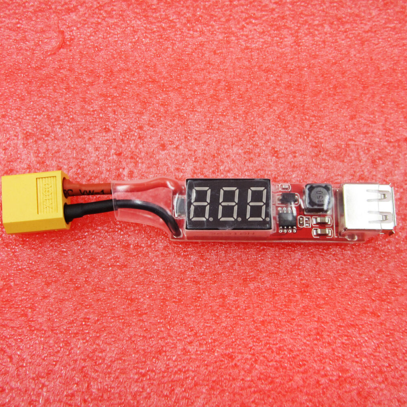 New 5V Charger Converter Lithium Battery T-Plug To Usb Adapter Module