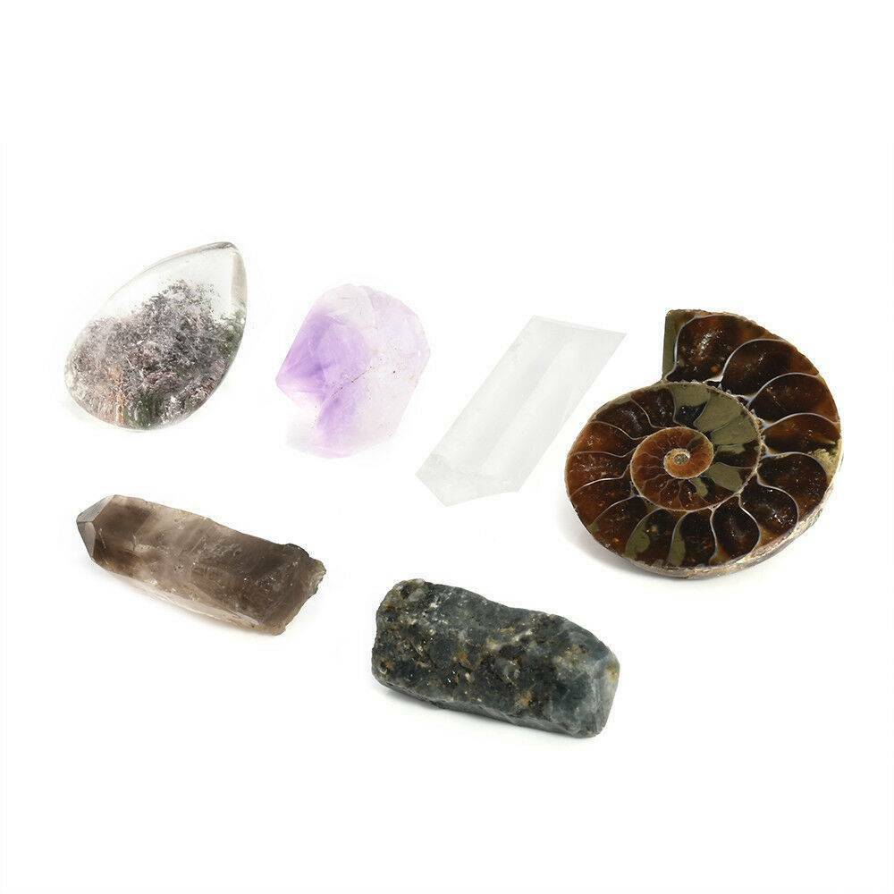 Mixed 100%Natural Quartz Crystal Kyanite Mineral Specimens Rough Stone Craft 50g