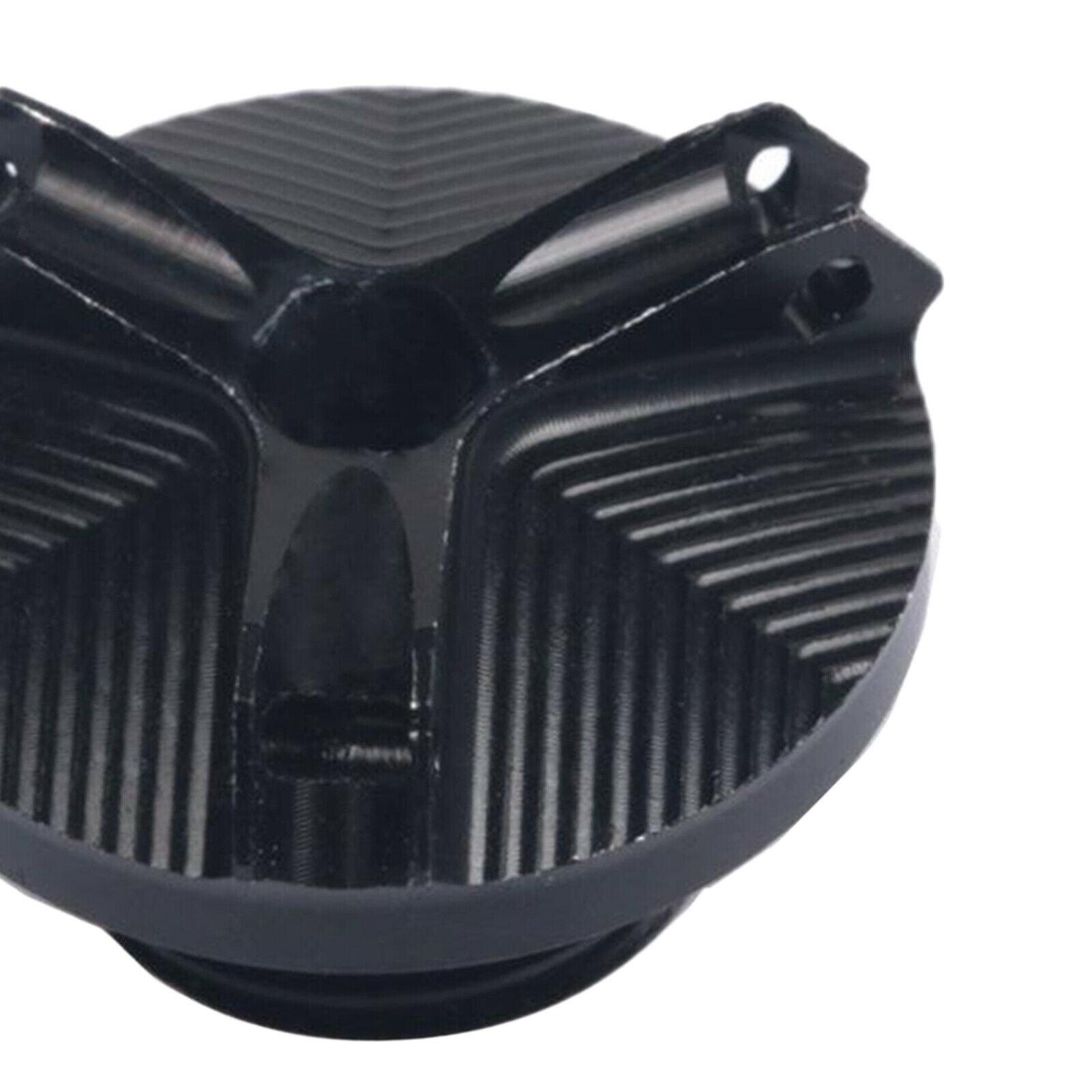 Motorcycle Oil Fill Cap Cover Oil Plug Sump Nut for Kawasaki 2017 2020 Black