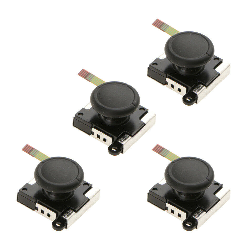 4PC L+R Analog Joystick Analog Rocker Thumb Stick Unit for Nintendo Switch
