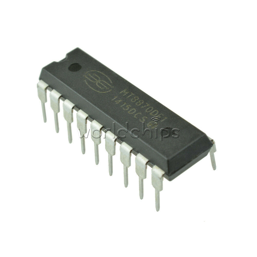 10PCS MT8870DE MT8870 8870 IC CMOS Integrated Low Power DTMF Receiver PDIP-18
