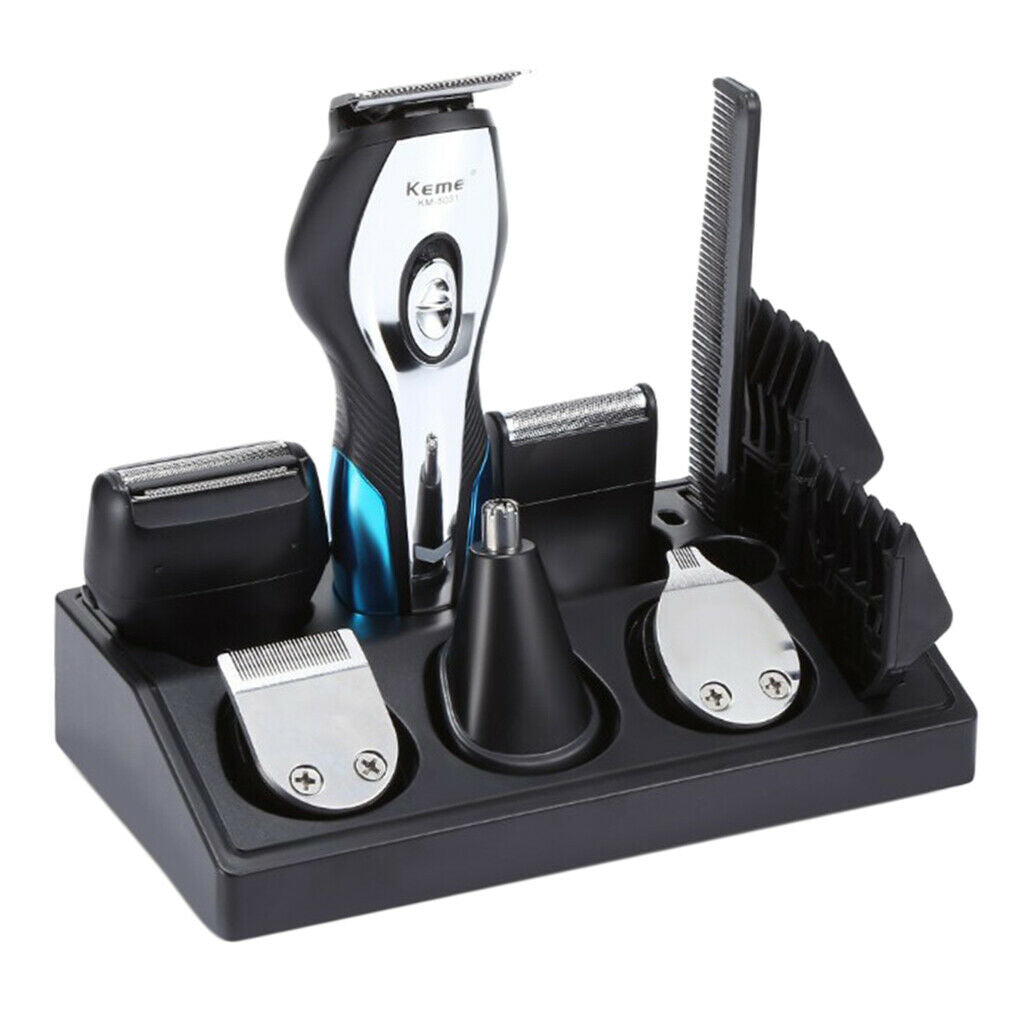 Professional Wireless Electric Trimmer Clipper Waterproof Haircutting Shaver