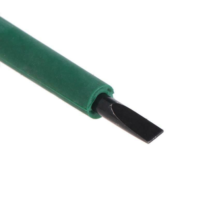 Electrical Tester Pen 220V Slotted Screwdriver Voltage Power Detector Probe 4mm