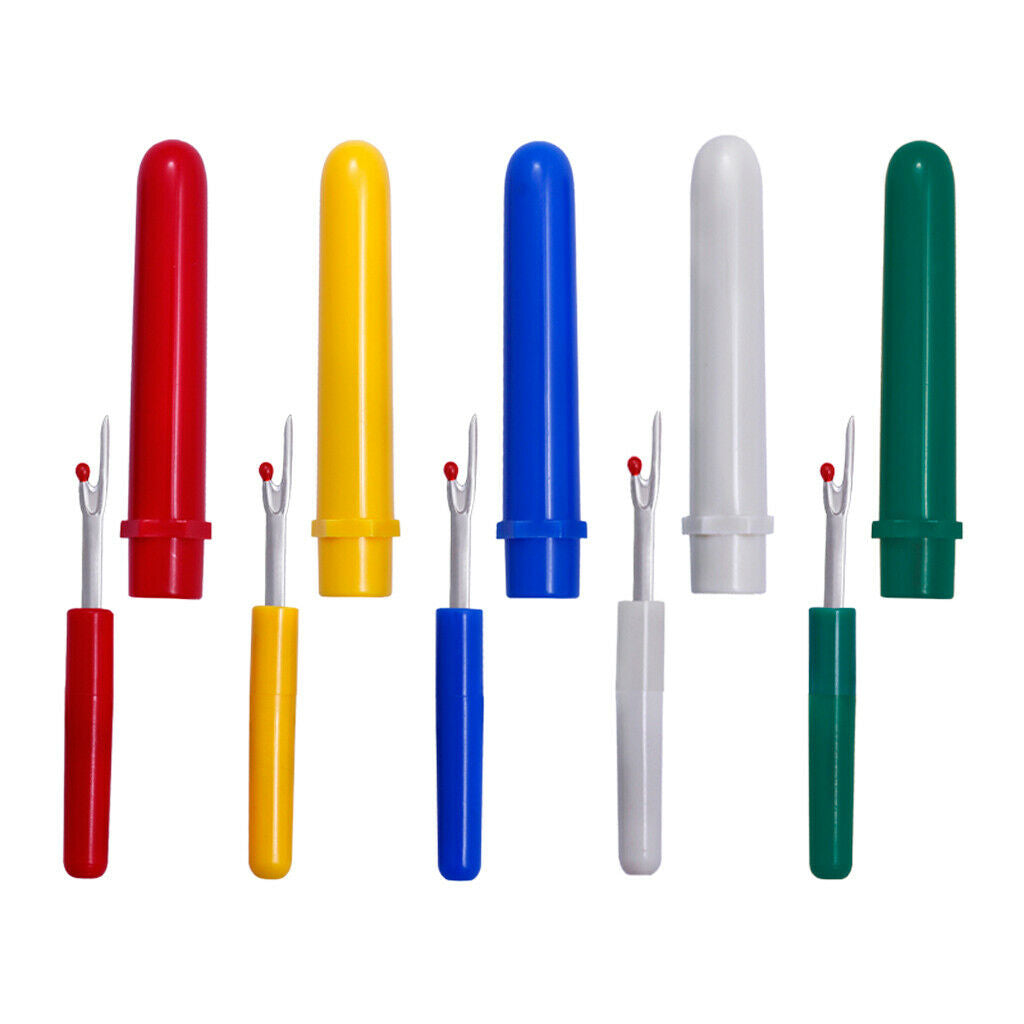 5Pcs Sewing Seam Ripper Lot Embroidery Cross Stitch Thread Cutter Remover