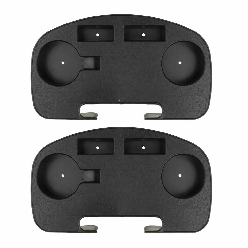 2x  Lounge Chair Side Cup Holder with Phone Slot & Snack Tray 2#