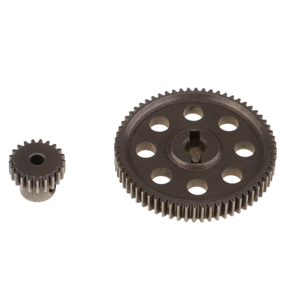 21T 3.175mm Motor Pinion Gears Main Gear 64T For 1/10th HSP 94123PRO RC Cars
