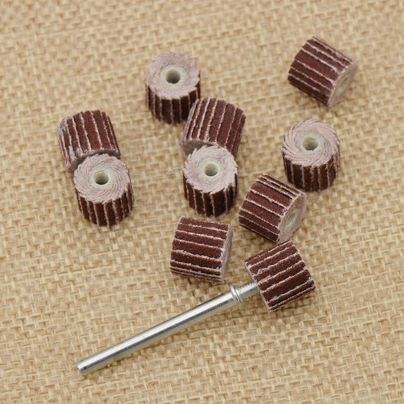 Sanding Sandpaper Flap Wheel Disc Set Grit For Dremel Wood Grinding Polishing