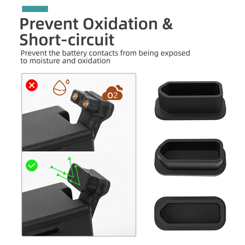 Silicone Dust Plug Cap Drone Body Battery Charging Port Cover for DJI FPV  @