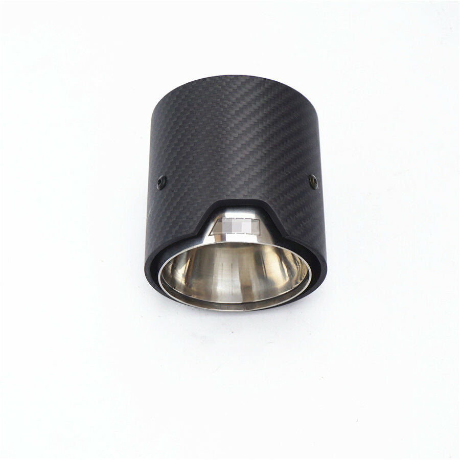 Universal 100% Real Carbon Fiber Exhaust tip For BMW M Performance exhaust pipe