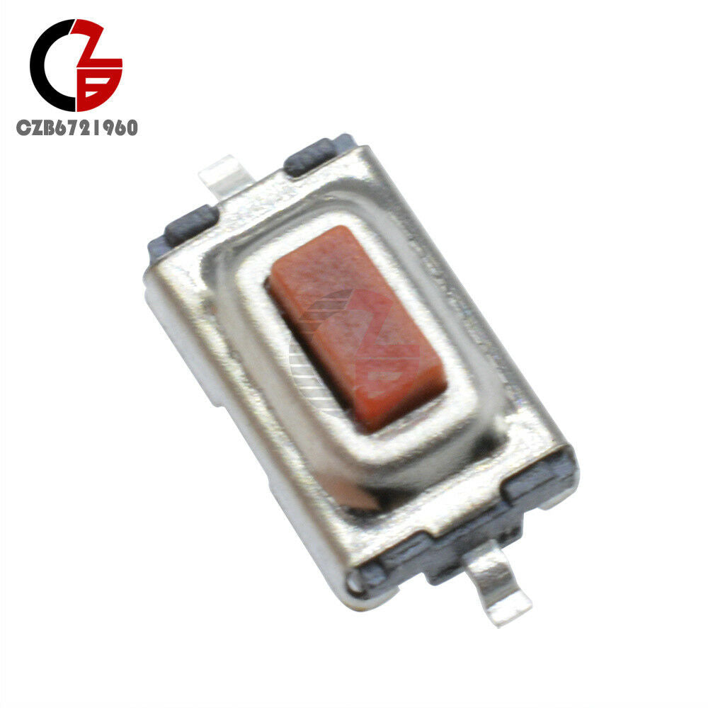20pcs 3x6x2.5mm Tactile Push Button Switch Tact Switch Micro Switch 2 Pin SMD CZ