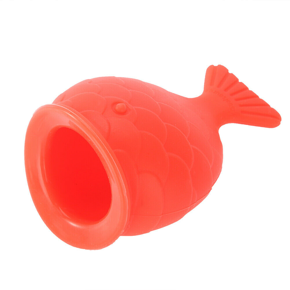 Women Full Lip Plumper Enhancer Lips Silicone Tools Fish Labium Mouth Pout Shape