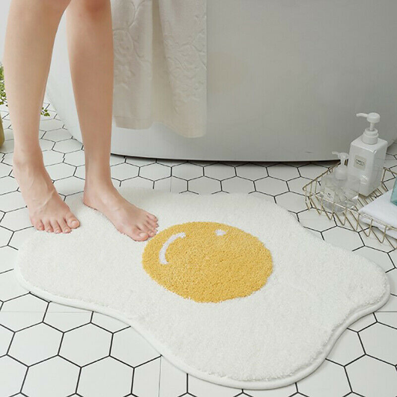 Egg Bathroom Rug Bedroom Floor Mats Nordic Welcome Doormat Chic Room DecorFCA
