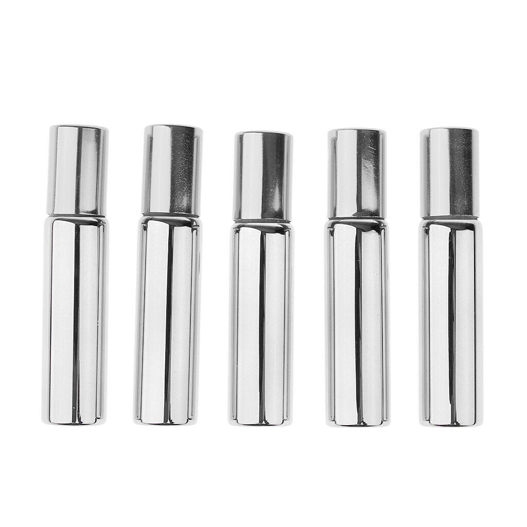 10x 3.4-Ounce Empty Roller Balls Sample Vials Tubes Roll-on Bottles Refillable
