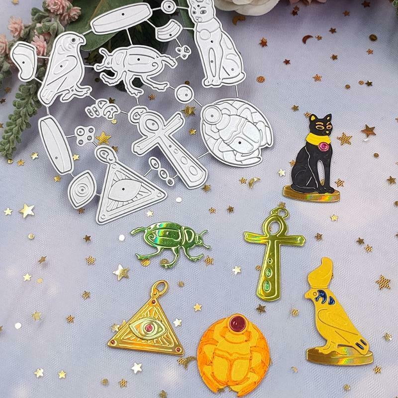 Cat Parrot Metal Cutting Dies Stencil DIY Scrapbooking Album Paper Card Template