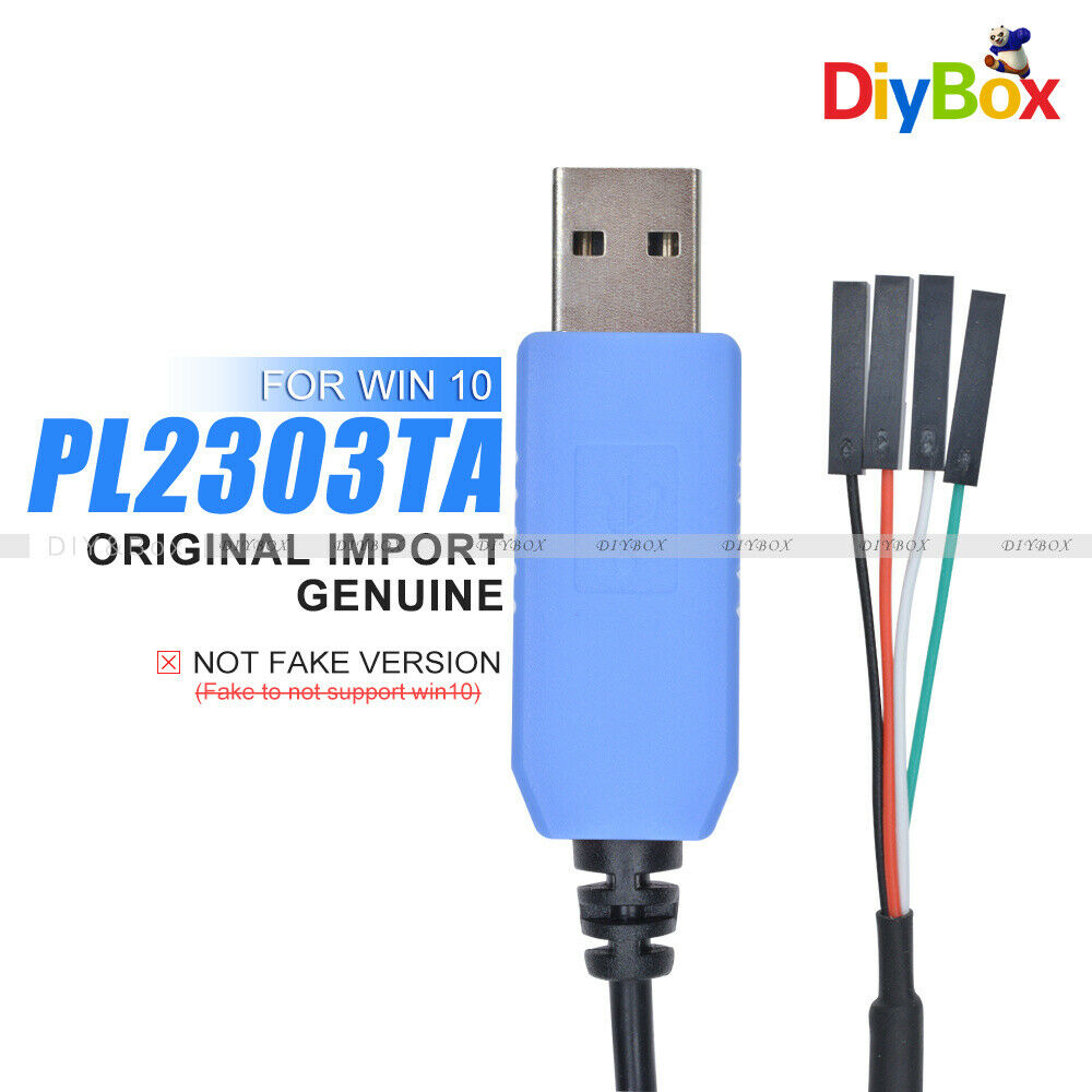 PL2303TA With WIN10 USB to TTL RS232 Serial Download Cable For Arduino ARM