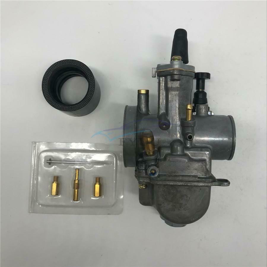 Universal Motorcycle Aluminum 21MM Carburetor Carb Set For Scooter ATV Dirt Bike
