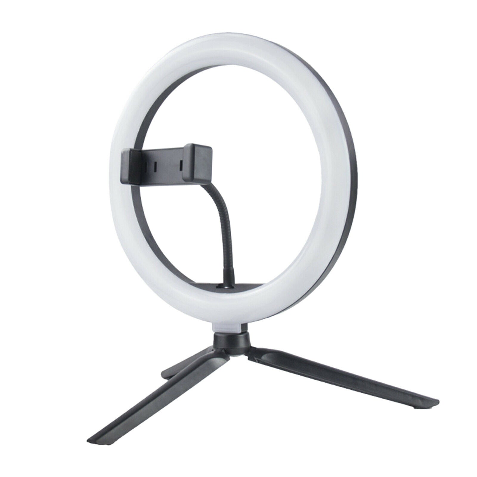 10inch LED Ring Dimmable Light with Tripod Stand Tabletop Makeup Ringlight