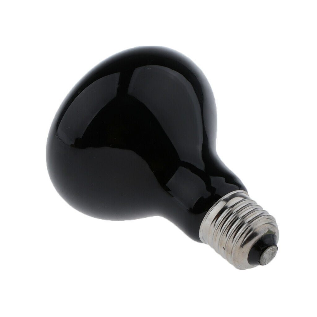 Reptile Basking Spot Heat Lamp Moonlight Heat Bulb for Reptile &Amphibian 50W