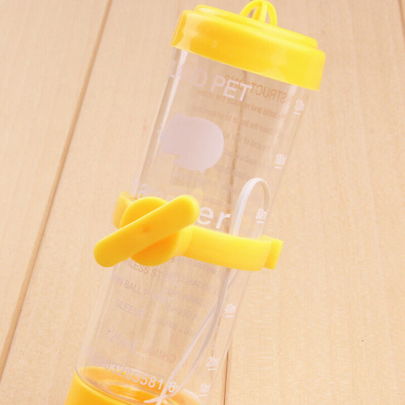 Hamsters Water Bottle Holder Dispenser Base Hut Small Animal Hideout Comb.l8