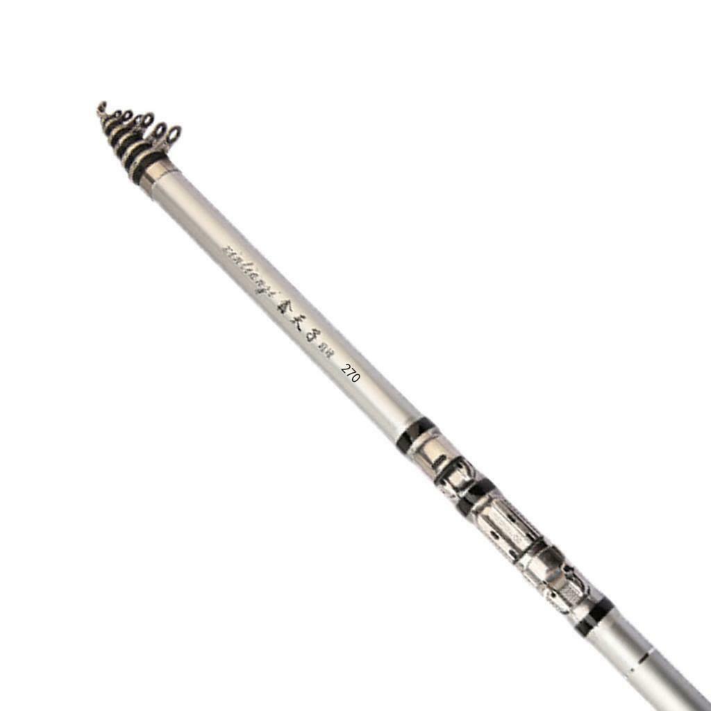 Travel   Fishing Rods Telescopic Travel Fishing Pole 5.2:1  2.7m