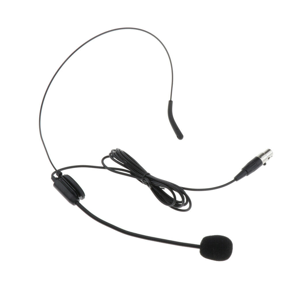 2 Pieces 3 Pin Microphone Lapel Metal Tie Clip for PC Wireless Transmitter