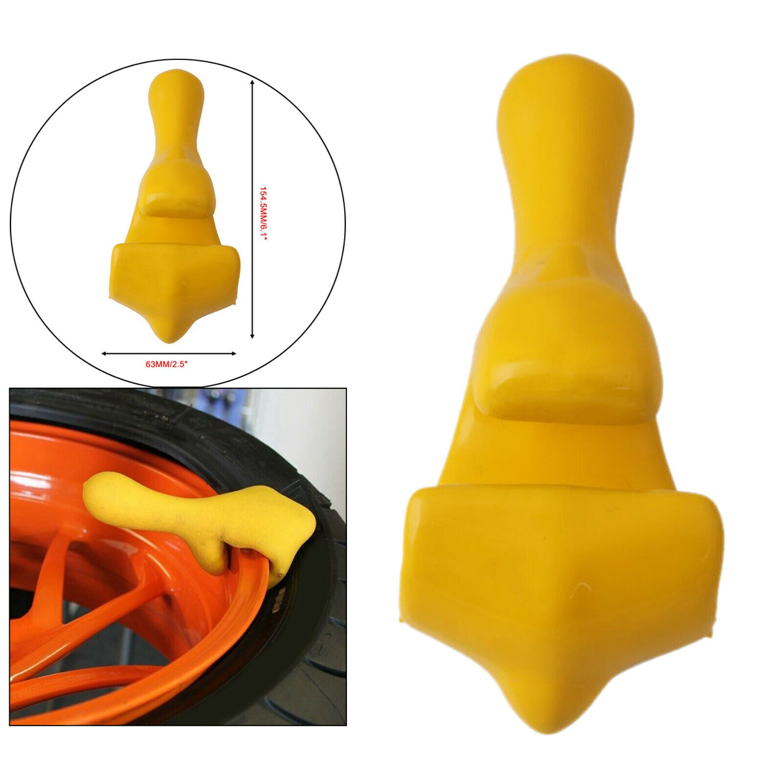Iron Yellow Tire Changer Mounting Tool for Car Motorcycle Off-Road Tires